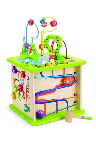 Hape Wooden Toy - Activity Center With Elements From Nature
