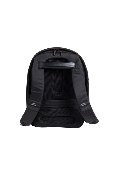 Exacompta Lehký batoh na notebook 15,6", s kapsami na zip na přední a boční straně, černá barva