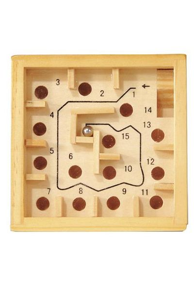 Fridolin Numbered Maze With Ball Nature