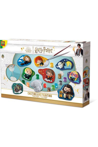 SES Creative Creative set for making plaster figurines/painting - Harry Potter theme, 6 years+