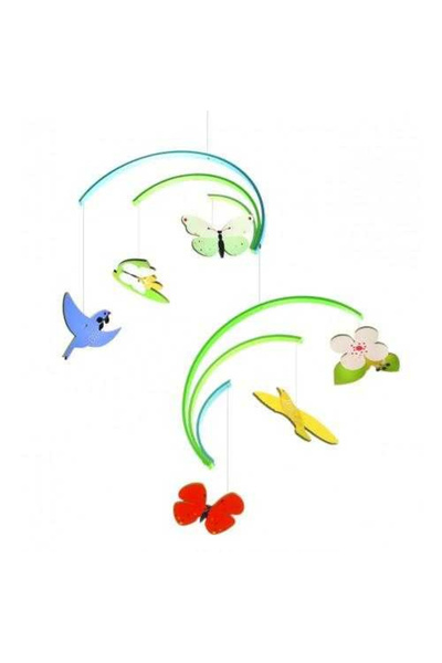 djeco Ξύλινη Κινητή Διακόσμηση, Άνοιξη