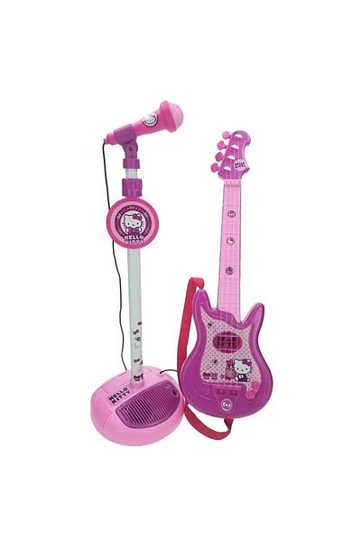Reig Musicales Guitar and Microphone Set, Toy, Hello Kitty
