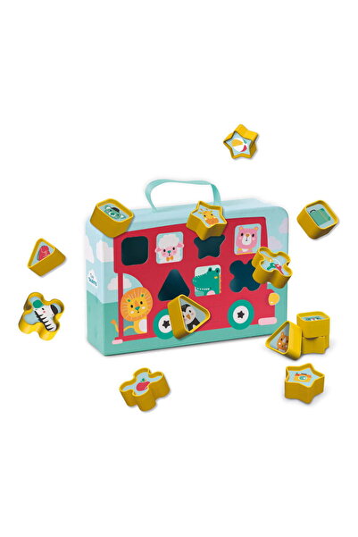 SES Creative Toy - Shape Sorter Bus Suitcase
