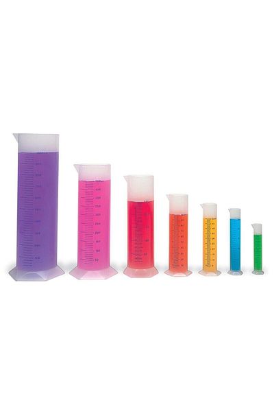 Learning Resources Graduated Cylinders - Set Of 7 Pieces