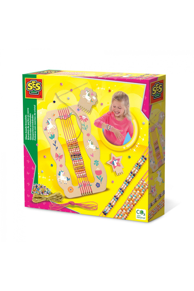 SES Creative Creative Set For Children - Beaded Bracelets - Loom