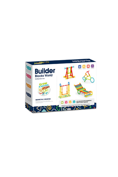Bufnitel Steam Construction Set - Little Engineer (210 PIECES)