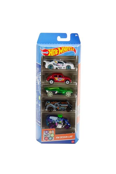 mattel Set 5 Masini Hot Wheels Design Lab