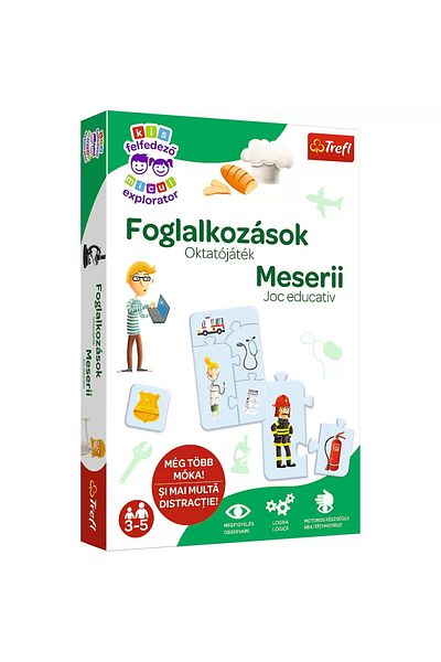 Trefl Meserii, Joc Educativ In Limba Romana
