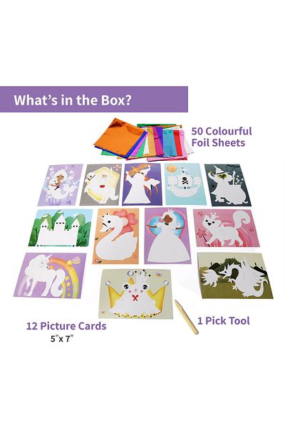 Chalk and Chuckles Transfer Foil Art - Magic Land