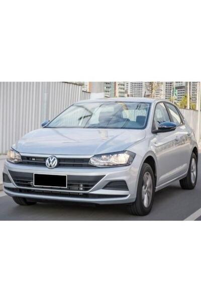 EBAL OTO AKSESUAR Vw Polo Mk6.5 Uyumlu  Fl Batman Yarasa Ayna Kapağı Piano Bl...