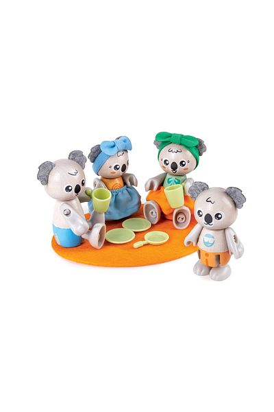 Hape Wooden Toy For Children - Koala Family (10 PIECES)