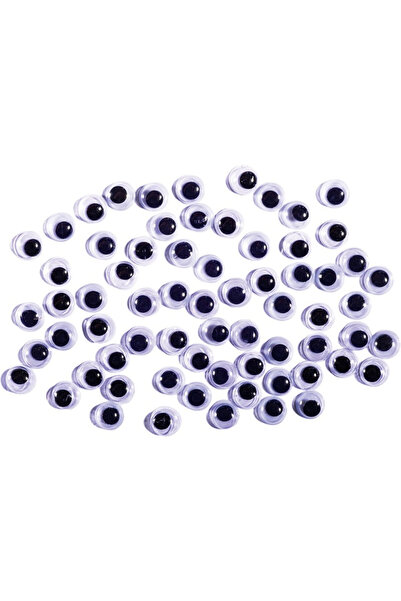 Junior Set Of 7mm Movable Eyes, 70 Pieces, Art & Craft Accessories For Children