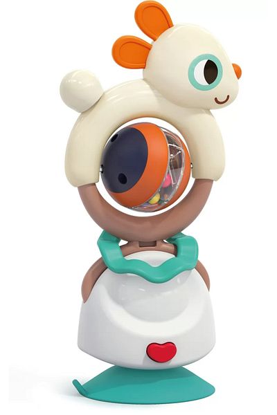 Hola Baby Toy With Suction Cup And Rattle Bunny