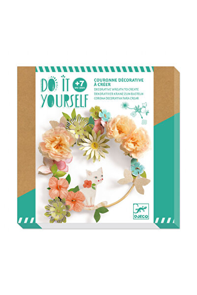 djeco Joc Creativ Diy Coronita Cu Flori Dalia,