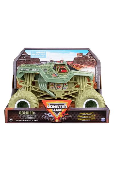 Spin Masters MONSTER JAM MASINUTA METALICA SOLDIER FORTUNE SCARA 1:24