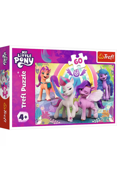 Trefl Puzzle 60 Môj malý poník vo svete priateľstva