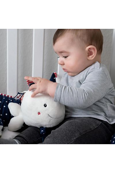 Fehn Anti-colic pillow - Happy Whale