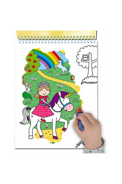 Galt Carte De Colorat Cu Apa - Unicorni - Water Magic