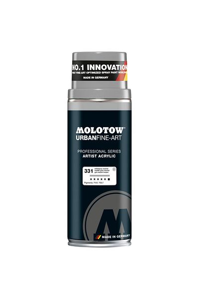 Molotow Spray Acrilic Ufa Artist 400ml Middle Grey Neutral