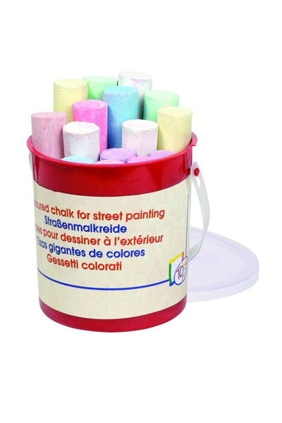 Goki Кутия за цветни тебешири, 15 броя