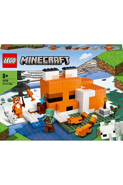 LEGO ® Minecraft® Fox Hut 21178 Construction Set (193 PIECES)