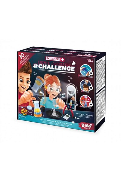 Buki France Chemistry Challenges - Set of 30 Experiments from the Internet