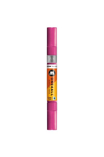 Molotow Acrylic Paint Marker, Dual Tip 1.5 And 4 Mm, One4all, Twin Pumpmarkers, 48 ​​Colors