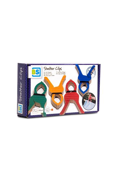 BS Toys Cleste gigant din lemn, set 4 piese