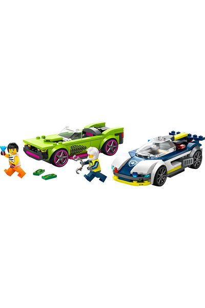 LEGO ® City Police Car and Muscle Car Chase Set 60415