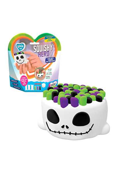 OKTO Sada Air Clay s lehkou modelovací hlínou Lovin - 6 barev - Squishy Hero - Strašidelný duch