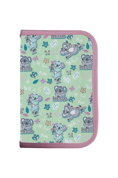 Junior Fully Equipped School Pencil Case, 1 Zipper
