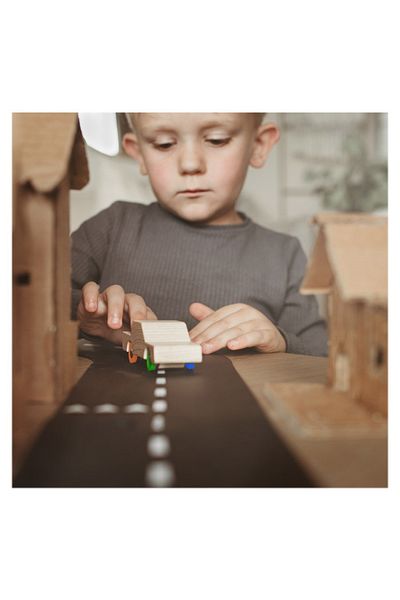 waytoplay Car Track, Highway Car Edition, 25 Pieces