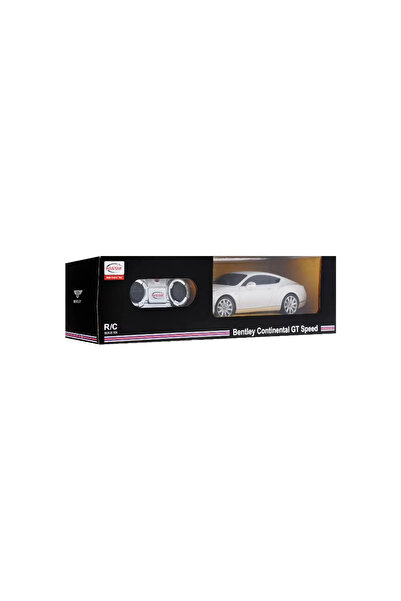Rastar Remote Control Car Bentley Continental Gt White 1 To 24 Scale