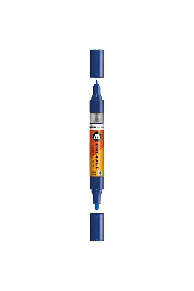 Molotow Acrylic Paint Marker, Dual Tip 1.5 And 4 Mm, One4all, Twin Pumpmarkers, 48 Colors