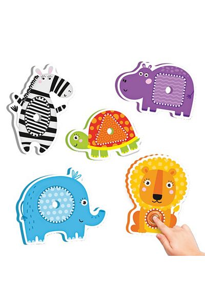 Reig Musicales Puzzle With Sounds - Zoo Animals, Made of Eva Foam