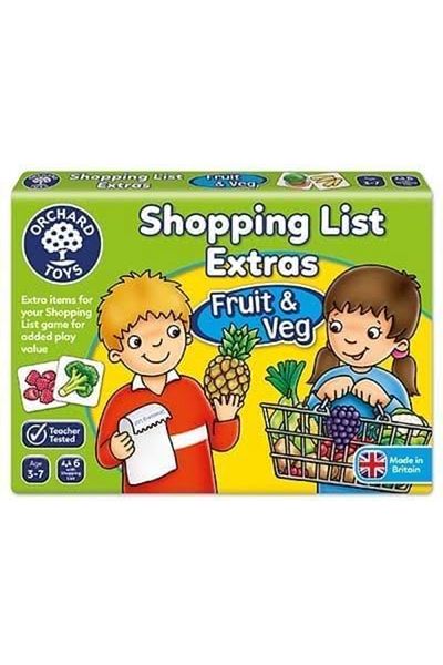 Orchard Toys Joc Educativ In Limba Engleza Lista De Cumparaturi Fructe Si Legume