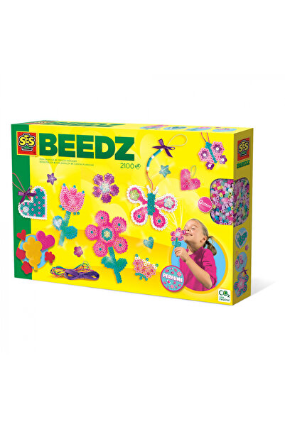 SES Creative Beedz Creative Kids Set - Iron-on Beads Flowers And Scented Hearts