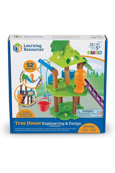 Learning Resources Tree House Engineering And Design Set