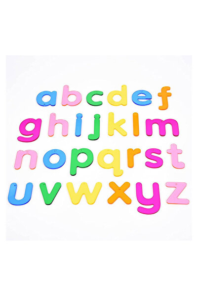 TickiT Litere Curcubeu, Set Litere Transparente, 26 Buc.,