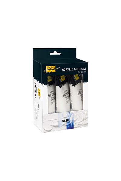 Kreul Pasta De Structura Acrilica, Solo Goya, 3 X 100 ml