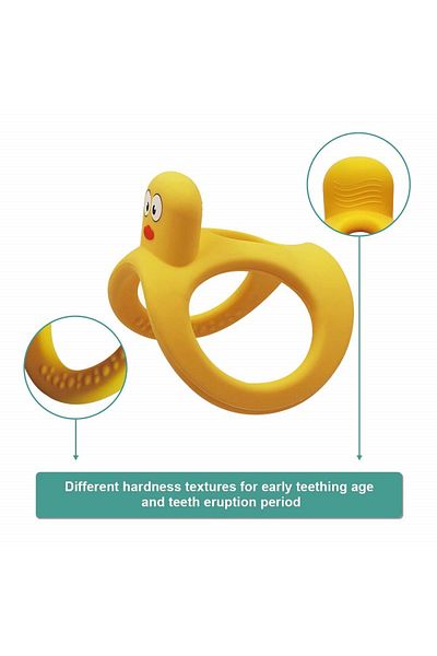 Mombella Silicone Gingival Ring, - Duckling Vesela