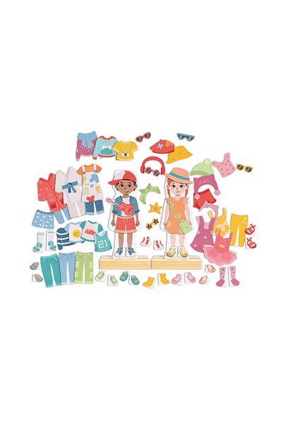 Hape Magnetic Dress-up Puzzle (68 PIECES)