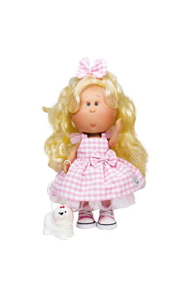 OEM Κούκλα Nines D'onil, Mia, Με Ξανθά Μαλλιά, Με Κουτάβι, Με Αρθρώσεις, Με Ά...