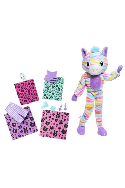 mattel Barbie Barbie Doll Reveal Zebra Box