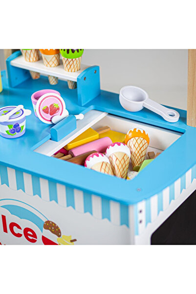 BigJigs Joc de rol - Carucior de inghetata