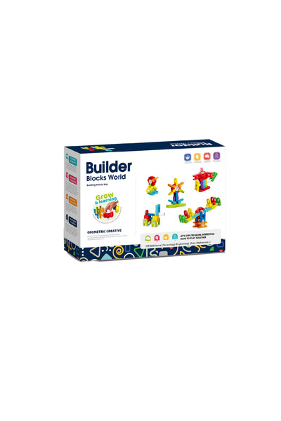 Bufnitel Steam Building Set - Fun Blocks (26 PIECES)