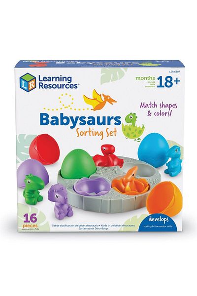 Learning Resources Set de sortat - Puiuti de dinozauri