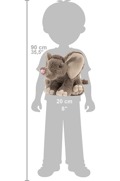 Wild Republic Pui de Elefant African - Jucarie Plus 20 cm