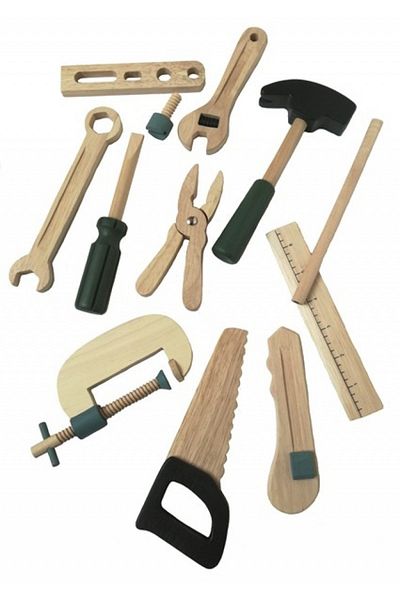 Egmont Toys Trusa Cu Scule Si Unelte Din Lemn,