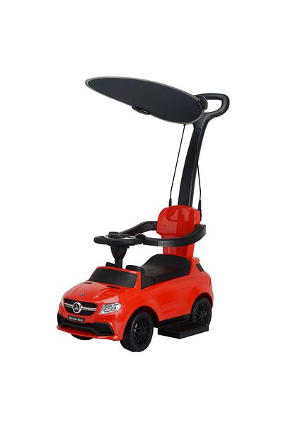 Chipolino Push Car With Handle And Canopy Mercedes Amg Gle 63 Red
